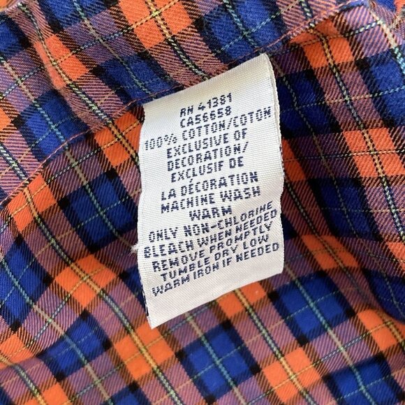 Ralph Lauren Check Button Down Shirt Mens Large Tall Church Wedding Dress Shirt - Picture 11 of 13